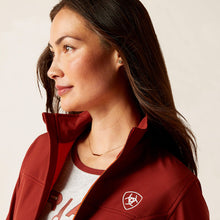 Load image into Gallery viewer, Ariat Women&#39;s New Team Softshell Jacket Fired Brick