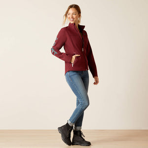 Ariat Women's New Team Softshell Jacket Tawny Port