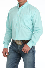 Load image into Gallery viewer, Cinch Men&#39;s Geometric Print Button Down Western Shirt - Turquoise