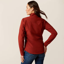 Load image into Gallery viewer, Ariat Women&#39;s New Team Softshell Jacket Fired Brick