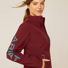 Load image into Gallery viewer, Ariat Women&#39;s New Team Softshell Jacket Tawny Port