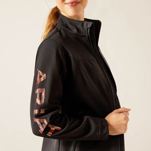 Ariat Women's New Team Softshell Jacket Black Mirage