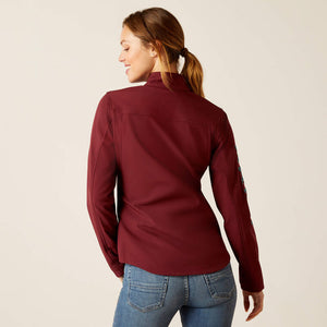 Ariat Women's New Team Softshell Jacket Tawny Port