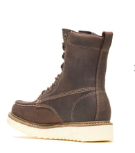 Load image into Gallery viewer, Wolverine Mens Loader 8 Inch Steel-Toe Wedge Boot Brown