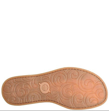 Load image into Gallery viewer, Born Inlet Womens Leather Casual Sandal Dark Tan Bourbon