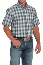 Load image into Gallery viewer, Cinch Men&#39;s Short Sleeve Plaid Button Down Western Shirt - Multi