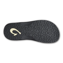 Load image into Gallery viewer, Olukai Mens Ohana Leather Waterproof Flip Flop Sandal  Black