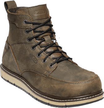 Keen Mens San Jose Wedge 6 Inch Aluminum Safety Toe Work Boot