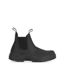 Load image into Gallery viewer, Work Zone Mens 6 Inch Pull On Water Proof Work Boot Black