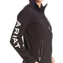 Load image into Gallery viewer, Ariat Women&#39;s New Team Softshell Jacket Black
