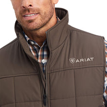Load image into Gallery viewer, ARIAT CRIUS MENS INSULATED VEST ESPRESSO HEATHER