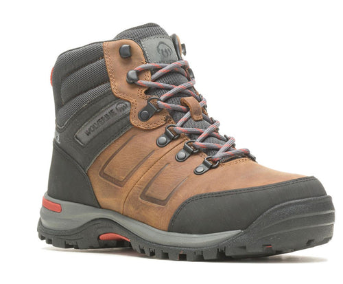 WOLVERINE MNS CHISEL 2 6 IN SOFT TOE WP WORK BOOT