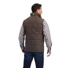 Load image into Gallery viewer, ARIAT CRIUS MENS INSULATED VEST ESPRESSO HEATHER