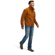Load image into Gallery viewer, ARIAT MNS LOGO 2.0 SOFTSHELL JACKET CHESTNUT
