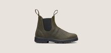 Load image into Gallery viewer, BLUNDSTONE WMNS ORIGINAL CHELSEA BOOT SUEDE DARK OLIVE