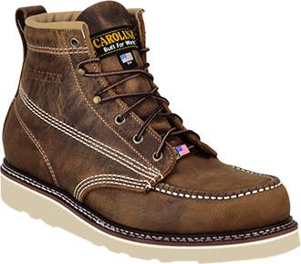 CAROLINA 6 INCH DOMESTIC MOC TOE WEDGE WORK BOOT